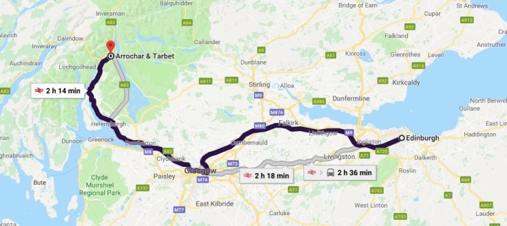 Edimbourg-Arrochar
